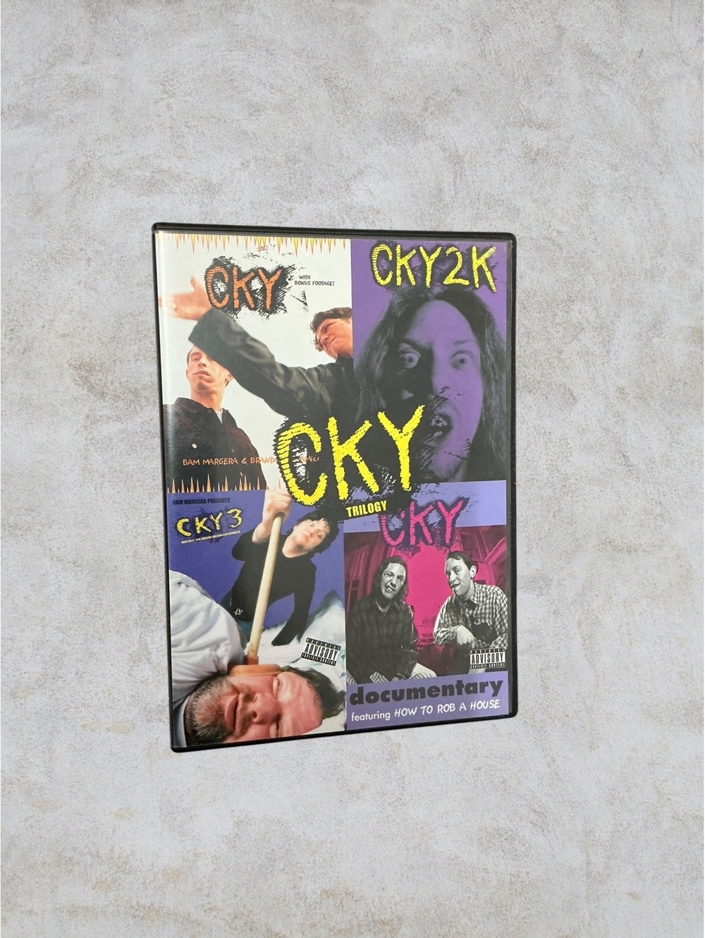 CKY Trilogy DVD 2-Disc 2003 Bam Margera Complete w/ Insert